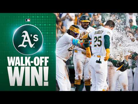 As win a WILD ONE in EXTRAS! Brent Rookers 2nd homer of the game is a walkoff!  | MLB 하이라이트