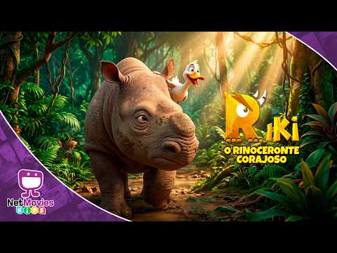 Riki - O Rinoceronte Corajoso 🧸 Filme COMPLETO GRÁTIS 🧸 | NetMovies Kids