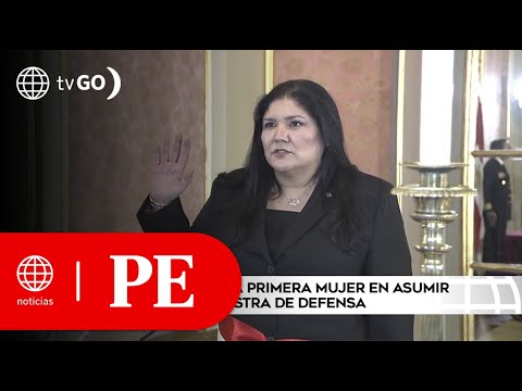 Nuria Esparch es la primera mujer en asumir el Ministerio de Defensa | Primera Edición