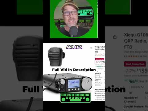 Xiegu G106: Black Friday HF Radio Deal! #shorts