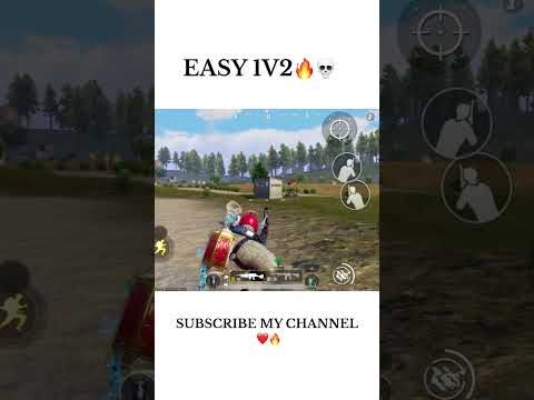 EASY 1v2 💀🔥 || CAR RUSH ON ME           #bgmi #bgmishorts #bgmi1v2clucth #bgmihighlights