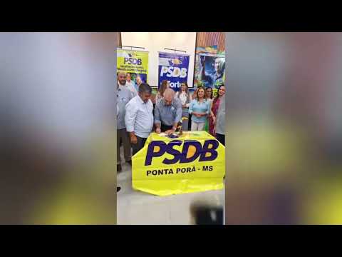 #política - Convenção do PSDB reuniu um grande número de autoridades em Ponta Porã  MS