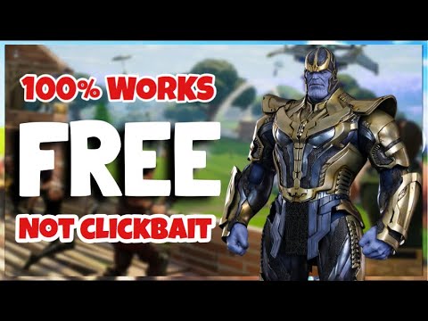 *NEW* HOW TO GET "FREE SKINS IN FORTNITE" (Thanos skin) + V-BUCKS in Fortnite: Battle Royale!