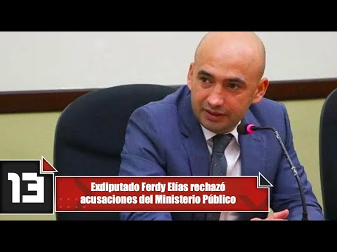 Exdiputado Ferdy Elías rechazó acusaciones del Ministerio Público