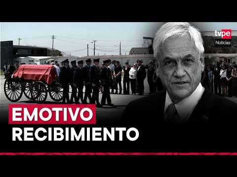 Sebastián Piñera: féretro de expresidente recibido con honores por Gabriel Boric