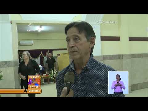 Tributo en Cuba al eminente ortopédico Rodrigo Álvarez Cambra