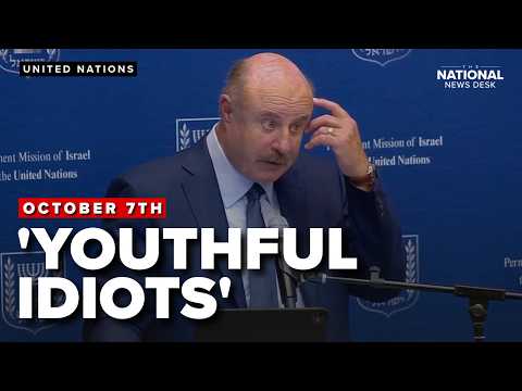 Dr. Phil calls out 'IDIOTS BRAINWASHED' by Hamas during October 7th commemoration | 'Wrong is wrong'