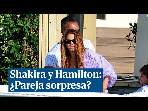 Shakira y Hamilton: ¿pareja sorpresa?