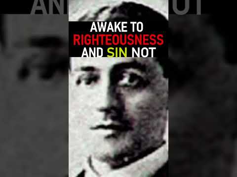 Awake to Righteousness and Sin Not - A. W. Pink #shorts #christianshorts #Jesus #JesusChrist #repent