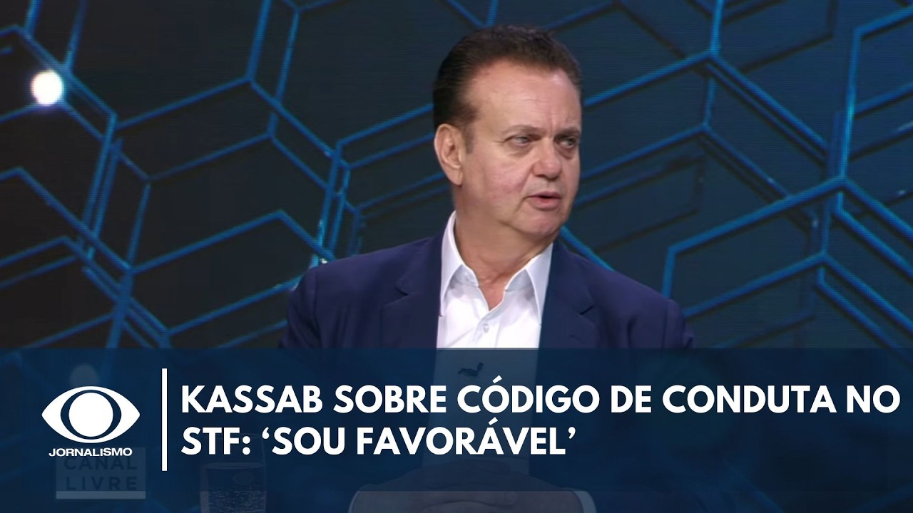 Kassab sobre Código de Conduta no STF: ‘Sou favorável’ | Canal Livre
