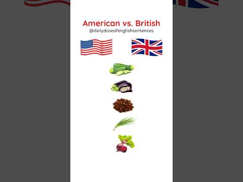 American English vs. British English #englishlanguage