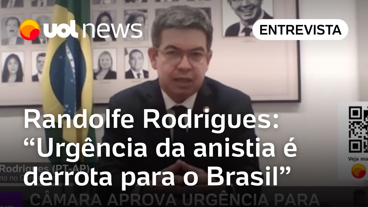 Randolfe rechaça anistia mas diz que dosimetria de penas é debate legítimo para o Parlamento