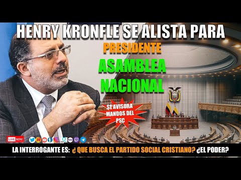 Henry Kronfle a la Conquista de la Asamblea Nacional: Un Nuevo Horizonte Político para Ecuador