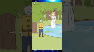 【ハゲ回避】金のカツラと…正直者が富を得る？！バイオレンスな女神の機嫌を取ってお金持ちになる裏ワザ🪓【Avoid baldness】#gam