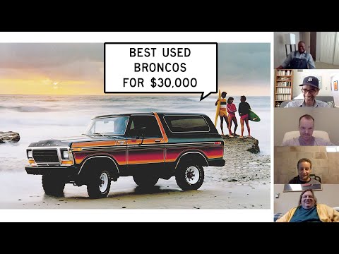 We Find Used Ford Broncos for Less than $30,000: Window Shop with Car and Driver