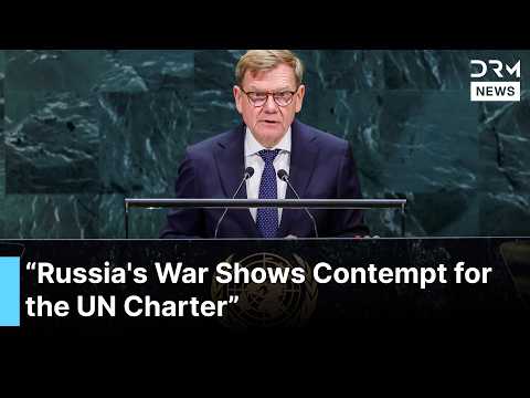 FULL SPEECH: Germany's FM Compares AI to Privately-Owned Nuclear Weapons in Stark UN Warning | AC1G