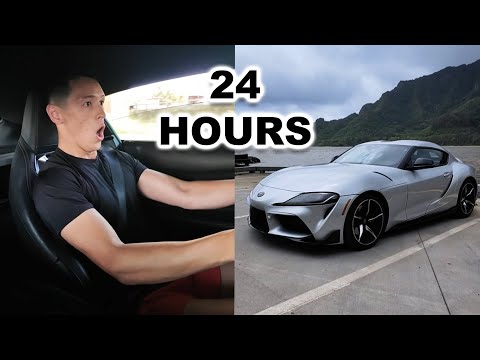24 hours with a SUPRA in HAWAII