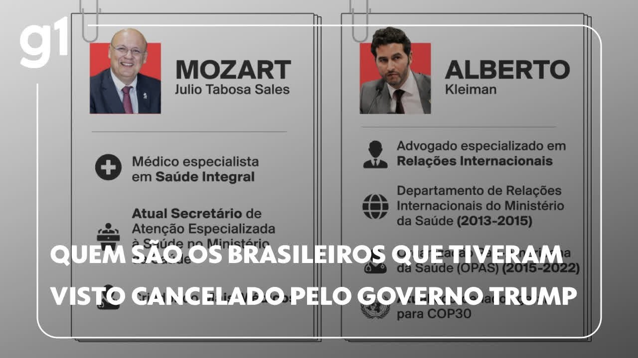 Saiba quem são os brasileiros que tiveram visto cancelado pelo governo Trump