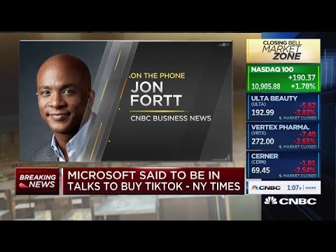 Jon Fortt weighs in on Microsoft’s potential TikTok acquisition