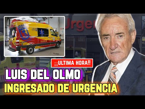 Triste Suceso: LUIS DEL OLMO se CAE en la BAÑERA de su CASA y ACUDE de URGENCIA al HOSPITAL