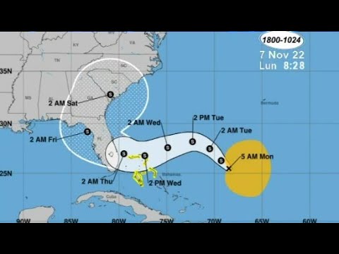 Estado Unidos: Tormenta subtropical Nicole se acerca a las Bahamas