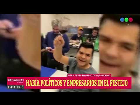 Políticos y empresarios en una fiesta en Santa Cruz durante la cuarentena - El Noti de la Gente