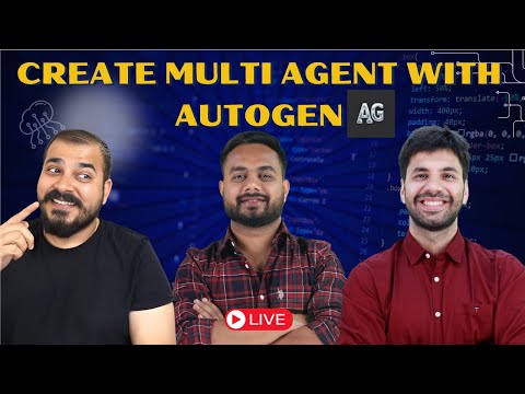 Master Autogen: Python, NLP, and Frameworks with Krish Naik