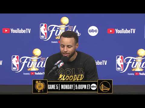 LIVE: Warriors Game 5 Media Availability | #NBAFinals presented by YouTube TV video clip