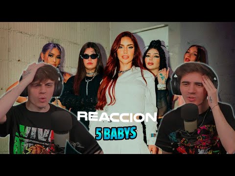 ARGENTINOS REACCIONAN A Kim Loaiza - 5 BABYS Ft. Bellakath x Fariana x Yami Safdie x Ptazeta