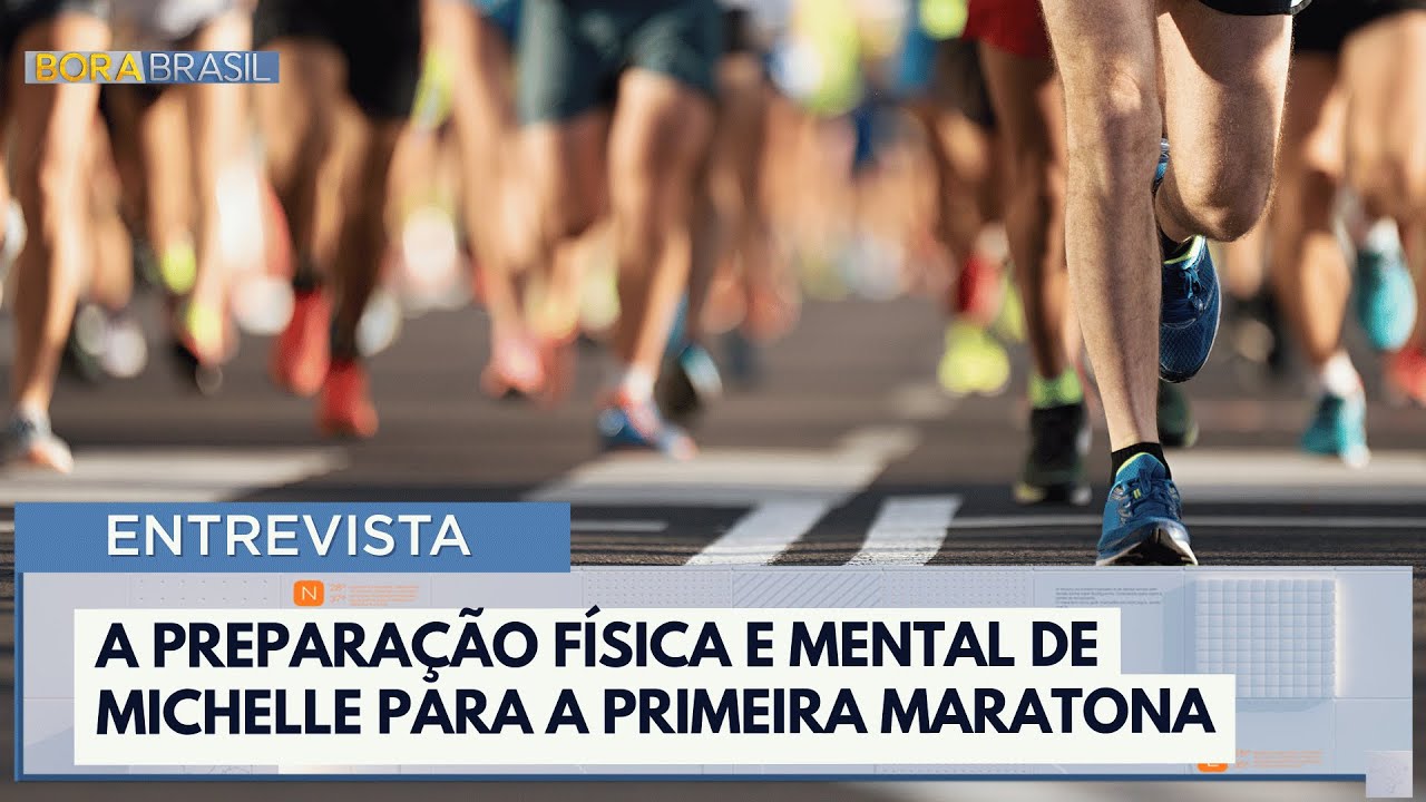 Mirelle Moschella mostra preparação para a 1ª maratona da vida | Bora Brasil