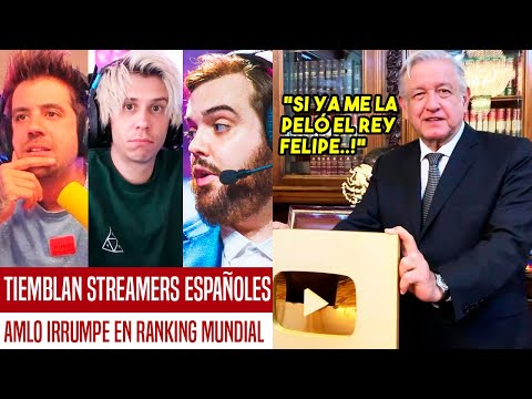 HISTÉRICOS AURONPLAY, IBAI Y RUBIUS POR AMLO!