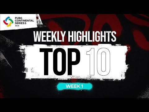 【PCS5】ASIA Week3 Weekly Highlights | PUBG Esports