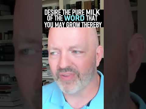 Desire The Pure Milk Of The Word That You May Grow Thereby - Pastor Patrick Hines Podcast #shorts