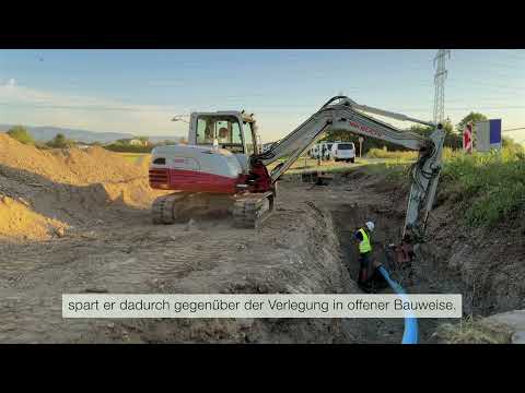Relining einer Trinkwasserleitung mit Pipelife Aqualine RC Robust