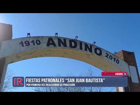 Fiestas patronales 2024 en Pueblo Andino