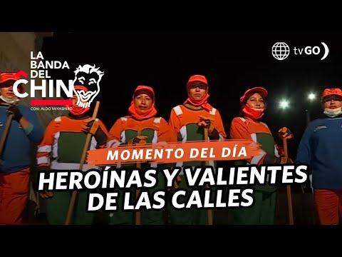 La Banda del Chino: Las valientes mujeres que limpian las calles del Centro de Lima (HOY)
