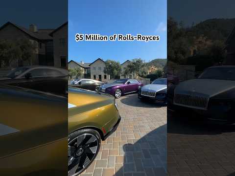 This fleet of Rolls-Royce Spectres is worth $5 million