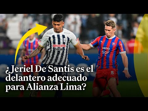 ¿Jeriel De Santis es el delantero adecuado para Alianza Lima?