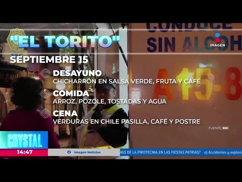 El Torito da a conocer el menú para el 15 de septiembre | Noticias con Crystal Mendivil