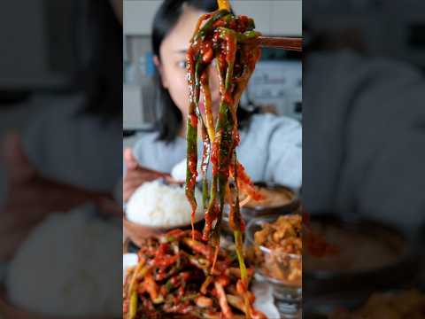 전라도 파김치 <strong>오이지무침</strong> 토장우거지국 집밥 먹방 #mukbang