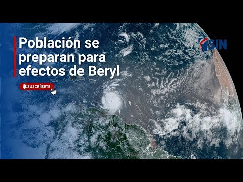 Autoridades y población se preparan para efectos de Beryl en Barahona