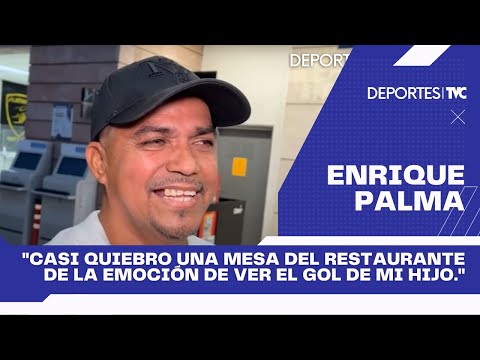 Padre de Luis Palma describe lo que le vivió al gritar primer gol de su hijo en Champions League