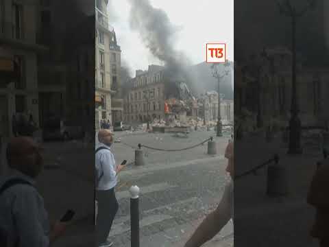 Explosión en zona de edificios en París deja al menos 16 personas heridas