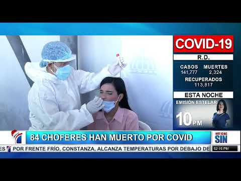 84 choferes han muerto por COVID