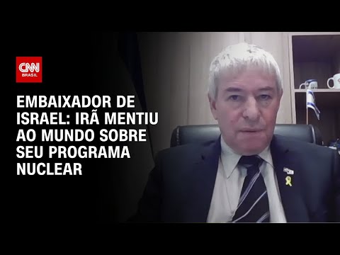 ​Irã mentiu ao mundo sobre programa nuclear, diz embaixador de Israel no Brasil | CNN 360º