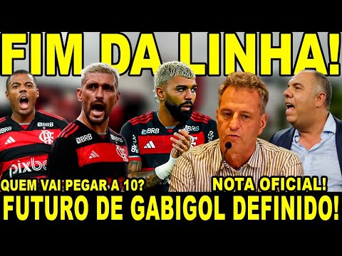 FIM DA LINHA PARA GABIGOL! FLA DECIDE FUTURO! NOTA OFICIAL! ARRASCA OU NICO QUEM FICA COM A 10?