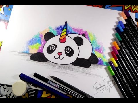 94 Perfeito Para Tela De Bloqueio Draw Cute Drawings Panda Como