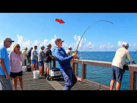 I Fished the Gulf Pier and Caught This! *Great Morning*