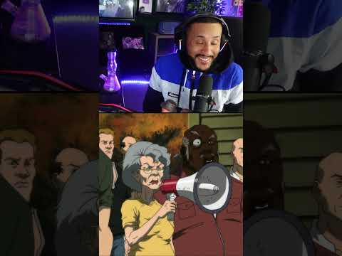 the boondocks funniest moments | Robert “Granddad” Freeman the best 😂