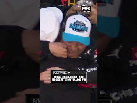 Michael Jordan is a Daytona 500 Champion! 🏆 #NASCAR #Daytona500 #Racing